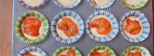 маффины со сливами и корицей. Шаг 7