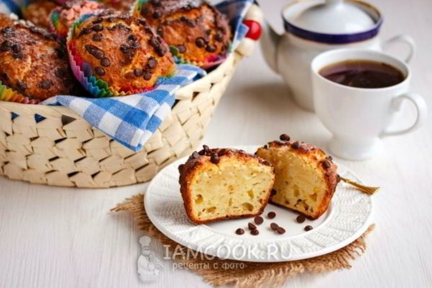 Рецепт маффинов творожных