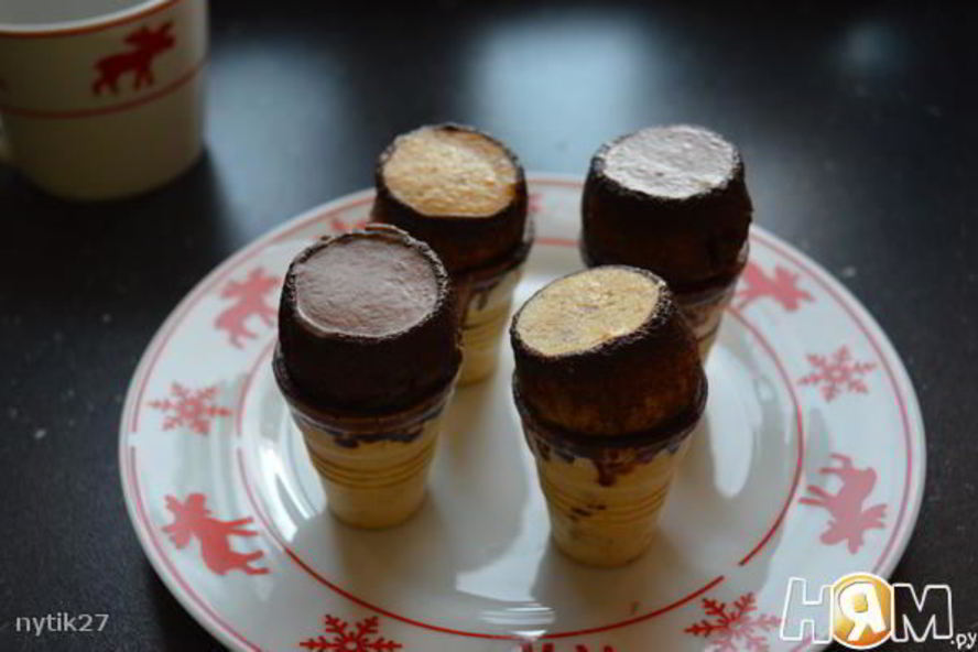 Рецепт маффинов в вафле