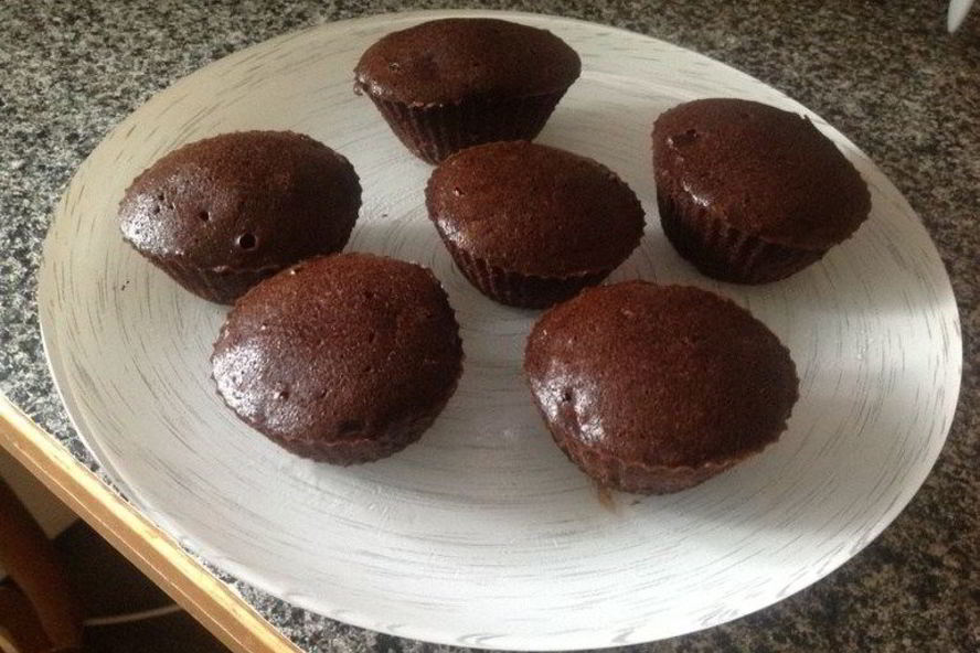 Рецепт очень шоколадных маффинов