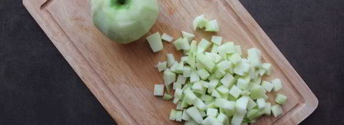 овсяные маффины с яблоками. Шаг 2