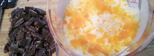 шоколадные маффины под сливочной шапочкой. Шаг 3