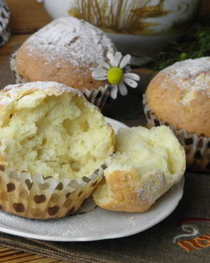 Творожные маффины классические