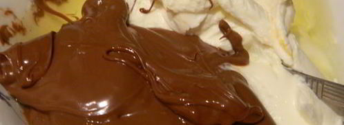 тыквенные маффины с нутеллой и сыром. Шаг 5