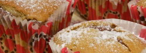 тыквенные маффины с нутеллой и сыром. Шаг 10