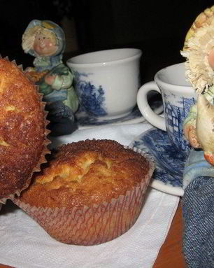 Воздушные маффины с корицей