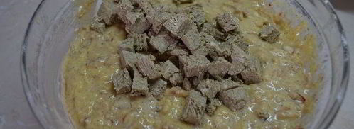 яблочные маффины с халвой и корицей. Шаг 5