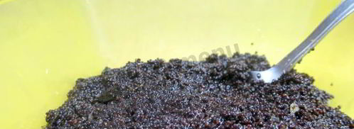 маковая начинка для рулета. Шаг 8