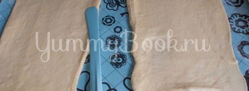 маковый дрожжевой рулет. Шаг 7