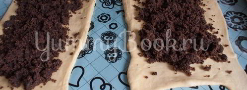 маковый дрожжевой рулет. Шаг 8