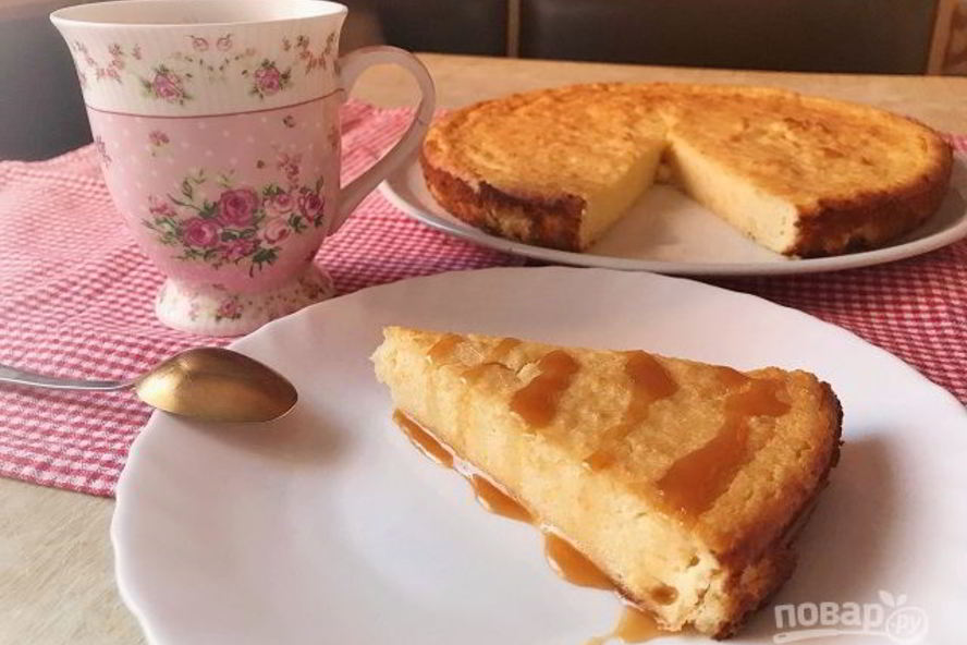 Рецепт итальянского манника на рикотте