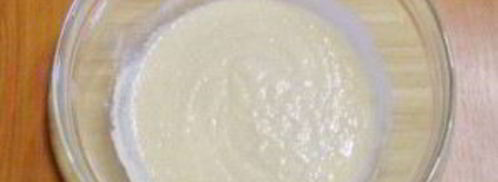 классический манник на кефире. Шаг 2