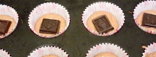 маффин-манник шоколад в шоколаде. Шаг 5