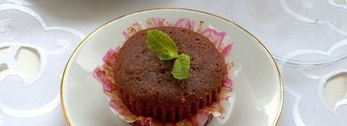 маффин-манник шоколад в шоколаде. Шаг 7