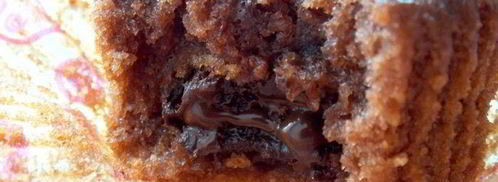 маффин-манник шоколад в шоколаде. Шаг 8