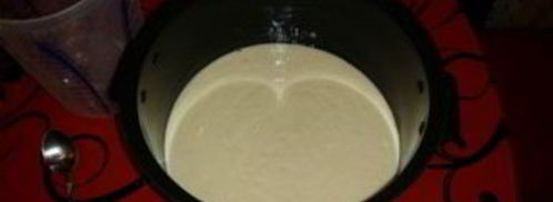 манник на йогурте. Шаг 2