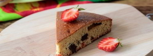 манник на кефире с изюмом. Шаг 10