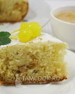 Манник на кефире с мукой в мультиварке