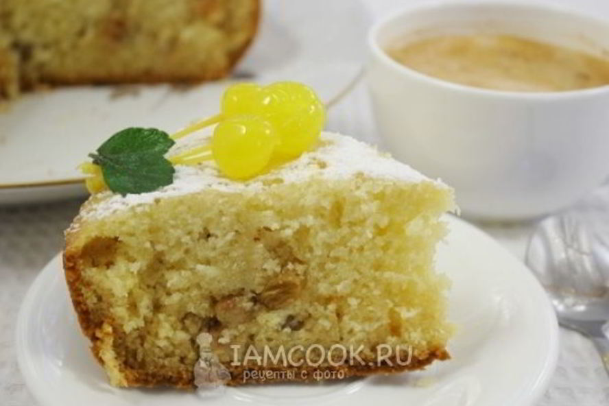 Рецепт манника на кефире с мукой в мультиварке