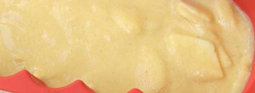 манник на кефире с яблоками. Шаг 4