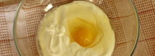 манник на сметане с яблоками. Шаг 5