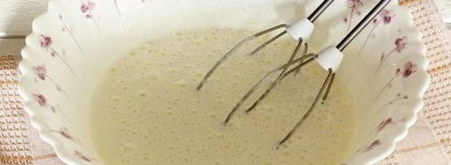 манник на сметане с яблоками. Шаг 8