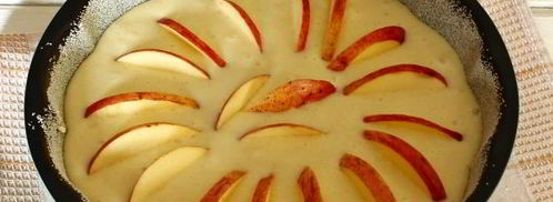 манник на сметане с яблоками. Шаг 11