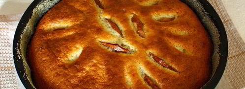 манник на сметане с яблоками. Шаг 13