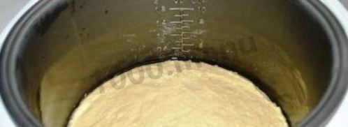 манник на сметане в мультиварке. Шаг 4