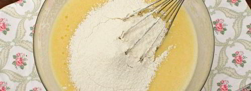 манник на воде с яйцами. Шаг 6