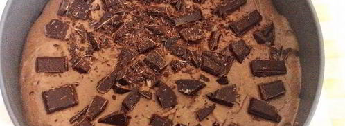 манник с шоколадом и какао. Шаг 9