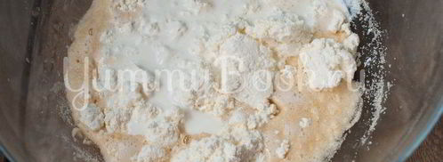 манник с творогом. Шаг 2