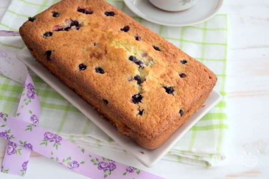 Рецепт манника с ягодами