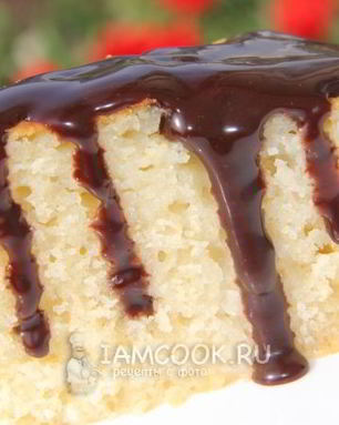 Манник Стаканник в сливочной заливке