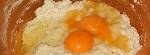 манник стаканник в сливочной заливке. Шаг 5