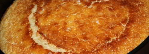 манник стаканник в сливочной заливке. Шаг 9