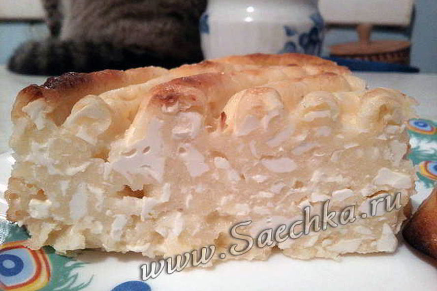 Рецепт манника-творожника