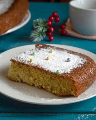 Мокрый манник на кефире