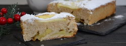 постный манник с яблоками. Шаг 13