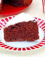 Шоколадный манник на сметане