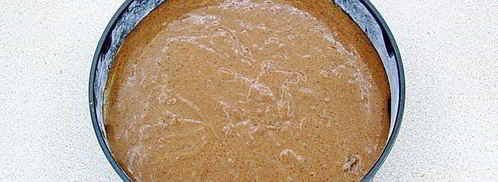 шоколадный манник на сметане. Шаг 12