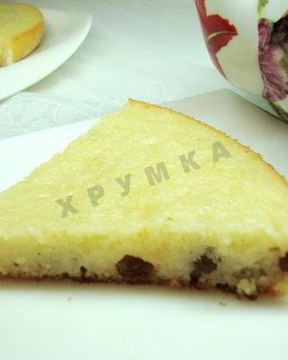 Вкусный манник на кефире в мультиварке