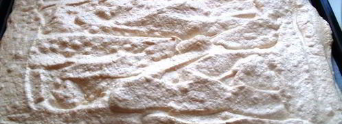 меренговый рулет. Шаг 3