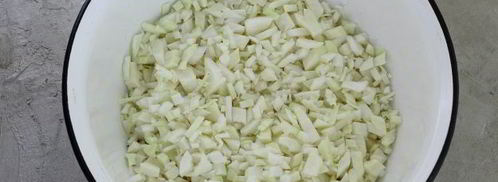 капустные оладьи из сырой капусты. Шаг 3