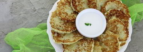 капустные оладьи из сырой капусты. Шаг 12