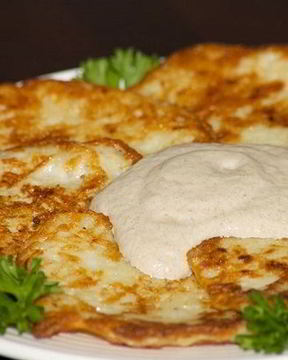 Картофельные оладушки