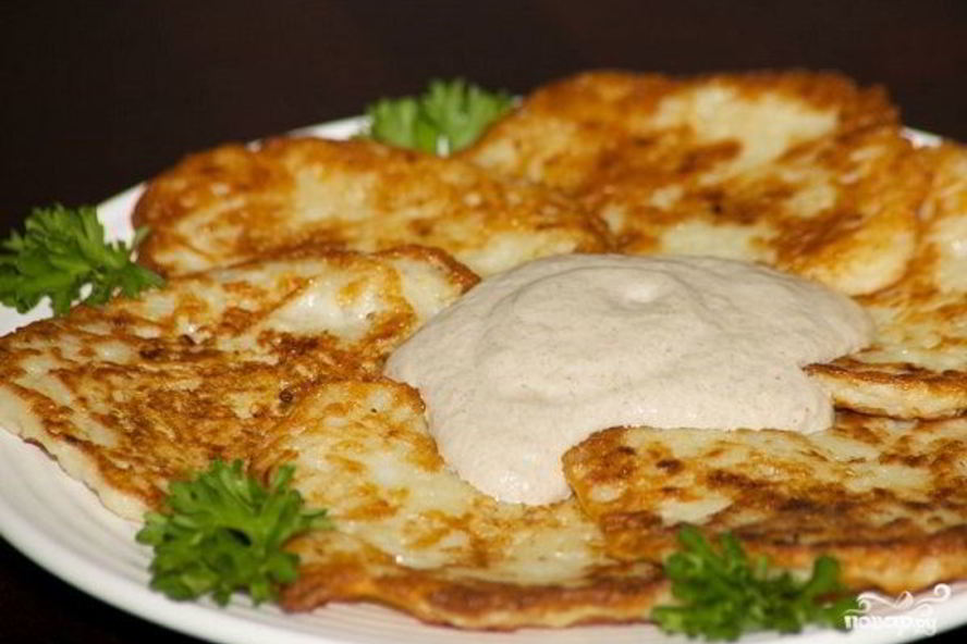 Рецепт картофельных оладушек