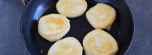 классические оладьи на молоке. Шаг 11