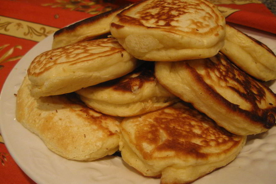 Рецепт лимонных оладий