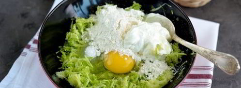 оладушки из кабачков для детей. Шаг 4